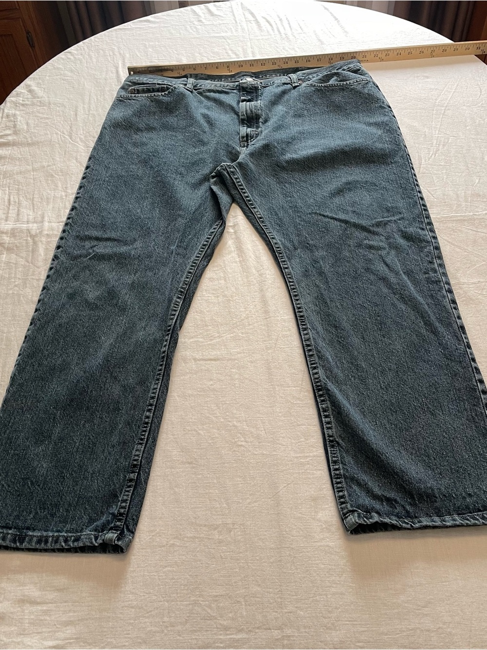 Wrangler Relax Fit Straight Leg Jeans in Blue Size 42 Men’s